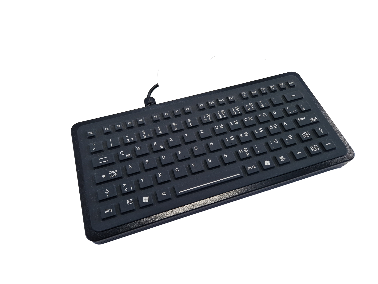 COMPACT SILICONE RUBBER KEYBOARD