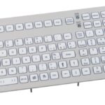 INDUSTRIAL IP67 KEYBOARD WITH TRACKBALL
