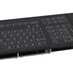 LED BACKLIT WATERPROOF KEYBOARD WITH ERGONOMIC TRACKBALL