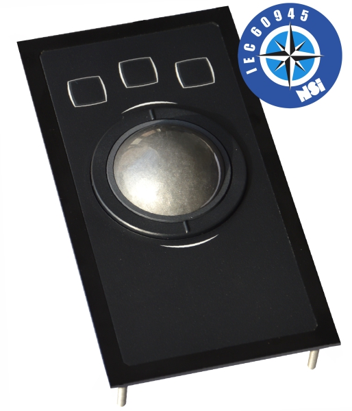 IEC60945 MARINE WATERPROOF TRACKBALL